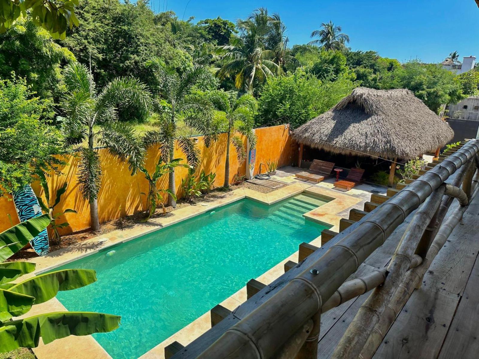Surfnest Tamarindos Hostel Brisas de Zicatela Luaran gambar